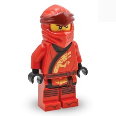 LEGO 旋風忍者傳奇系列 赤地 300% 發光公仔 TO29, 紅色等, 1個
