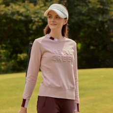 Heal Creek 女款 H332 反向標誌圓領 SW 高爾夫毛衣 1HCSWF3556