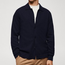 MANGO 男款LOTUSO開襟衫 57085955