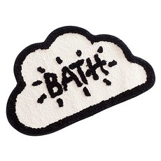 홈플로우 세탁가능 TPR코팅 논슬립 러그 구름 BATH