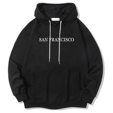 ILLUSO 男女通用 舊金山柔軟特級雙面連帽T恤