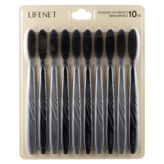 LIFENET 軟毛牙刷組, 1組, 10支