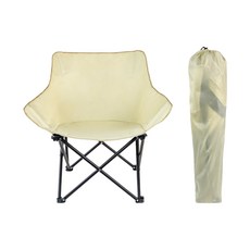 comet 舒適露營椅 附收納包, 米色, 2個
