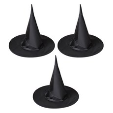 PARTYSHOW 女巫帽 小, 3個, 黑色