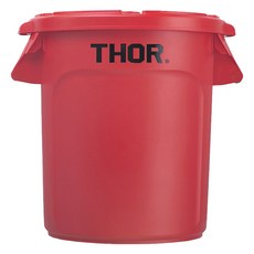 토르컨테이너 원형토르캠핑 수납 보관함 60L, RED, 1개, 1단