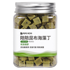 PEPERONI 陪陪肉肉 富含鈣質 Omega-3/6 維生素A 柔軟質地 適合高齡犬 180g, 昆布海藻丁, 1罐