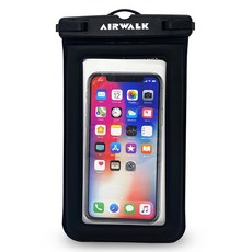 AIRWALK 手機觸控防水袋 118 x 225 mm, 1個, 黑色