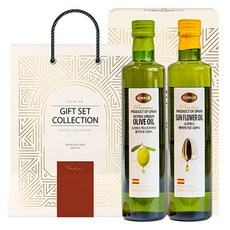 Sorbas特級初榨橄欖油 500ml+葵花油 500ml禮盒, 1組