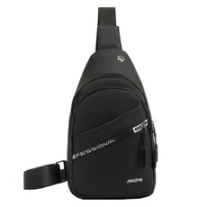 MAPSO SHOP 運動水瓶斜背郵差包 RK2036, 黑色