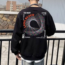 andrewforeman Moon Collection 男女通用 三角形 Oversize 特殊雙面布料 印花 大學T