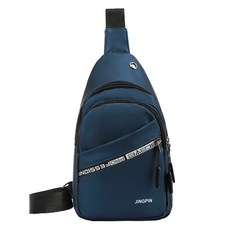 JINGPIN Mabsoshop 運動水瓶斜背郵差包 RK2036, 海軍藍