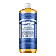 Dr.Bronner's 布朗博士 清爽潔膚露 薄荷 950ml, 1瓶
