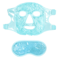 Toppia 涼感酷涼眼罩 天空藍套組, 1套