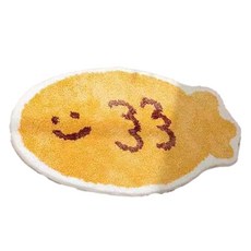 GILGRI 可愛動物地墊 12 鯛魚燒, 1個, 混色