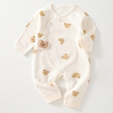 STARDOOR 嬰兒小熊重點設計新生兒連身衣
