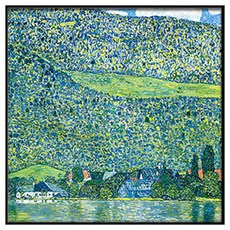 울트라슬림액자 구스타프 클림트 명화 시리즈 운터아크 아터제, 블랙