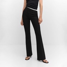 MANGO 女款DELFIN2人造絲緊身褲 57053800