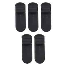 Make Mine 多用途汽車玄關雨傘掛鉤, 5個, 黑色