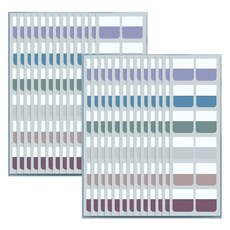 Mandeulhabi 索引便利貼 大容量 04 復古色, 240入, 2個