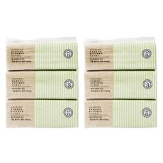 竹製廚房毛巾, 100張, 6包