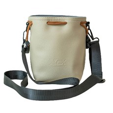 데이소이 숄더 스트랩 카메라 가방 L, 화이트, 1개