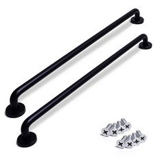 손잡이세상 14파이 디제이폰 건축 손잡이 블랙 P416, 2개