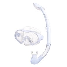 Mpac Plus 浮潛面鏡組, 白色