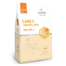 네츄럴랩 케어 캣 유기농 기능성 사료, 유리너리+피부/피모, 2kg, 1개