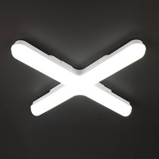 WONHA LED鏡面十字吸頂燈 55W, 晝光色(白色)