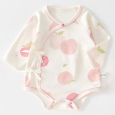 Stardoor 圖案日常新生兒長袖連身衣