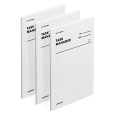 motemote 任務管理器 31DAYS 125 x 198 mm, 白色, 3個, 1入