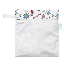 THiRSTiES 雙層乾溼分離收納防水袋 SANRIO聯名款, Hello Kitty My Friends花色, 40x34CM, 100% 聚酯纖維