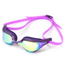 Squalo 競速鏡面泳鏡 SGL-1000M, 紫色, 1個