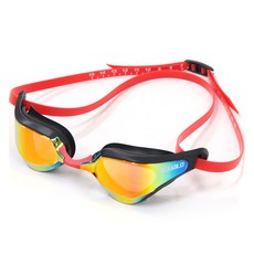 Squalo 競速鏡面泳鏡 SGL-1000M, 橘色, 1個