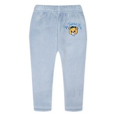 milkmile 兒童Love Bear柔軟絲絨坑條內搭褲