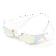 Squalo 競速鏡面泳鏡 SGL-1000M, 白色, 1個