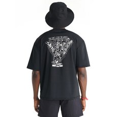 Airit 男性用沙卡手勢防曬拼接 T 恤 AM1136