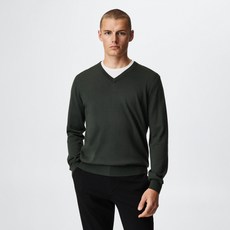 MANGO 남성용 WILLYV 울 스웨터 37014012