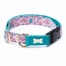 노라독 대형견 와이드 하루 목줄, 민트, 1개