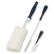 베이비베어 텀블러 세척솔 3종 세트, 네이비, 1세트