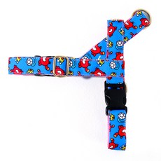 노라독 강아지 키치키치 이지하네스 와이드 중 대형견용, 핑크, 1개