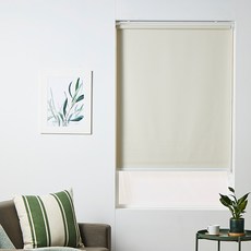 한샘 노체 암막 롤스크린 크림 100*230cm