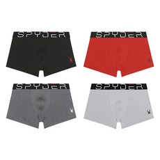 SPYDER 男士柔軟標誌性抽繩三角褲 4 件套