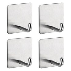 월드크린 스텐 후크 도구걸이 L타입, 4개