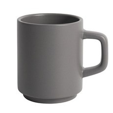 벤자민 무광 파스텔 컬러 레고 스택 머그 330ml, 쿨그레이, 1개