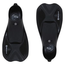 Squalo 優質腳蹼短鰭3+網袋套裝, 黑色