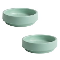 霧面粉彩色醬料碟 8cm, 2個, 薄荷