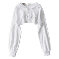 I'M MONG 女款Nasaro露臍挖洞連帽T恤