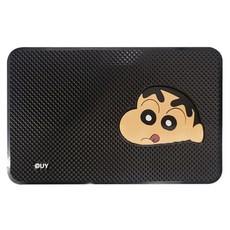 Shinchan 蠟筆小新 車用防滑墊, 1個, 黑色