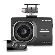 HL만도 초절전 주차대기 전후방 FHD 2채널 블랙박스 NP100, 출장장착할인쿠폰+거치대+케이블+SD카드(어댑터), 32GB